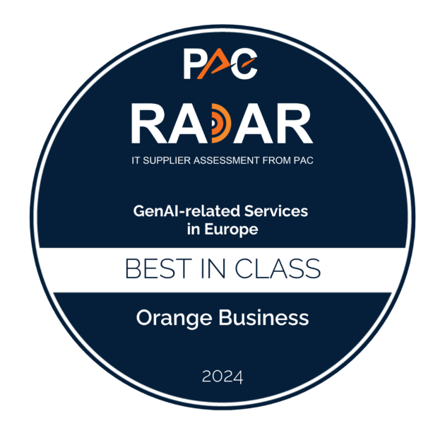 Orange Business is Best in Class in AI related services in Europe! 