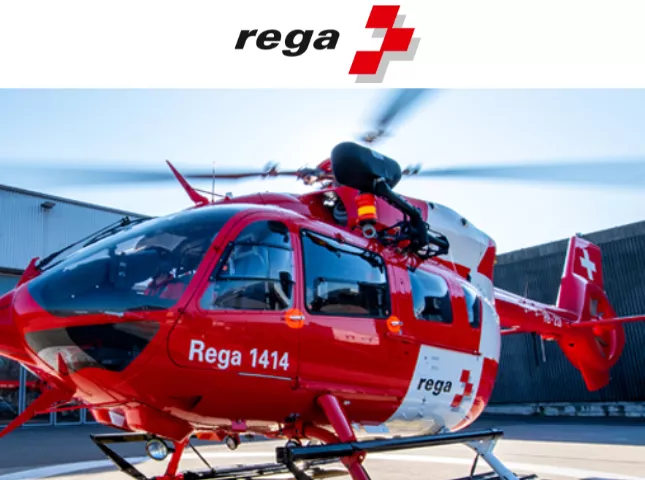 Rega Helikopter Kunden Referenz Success Story